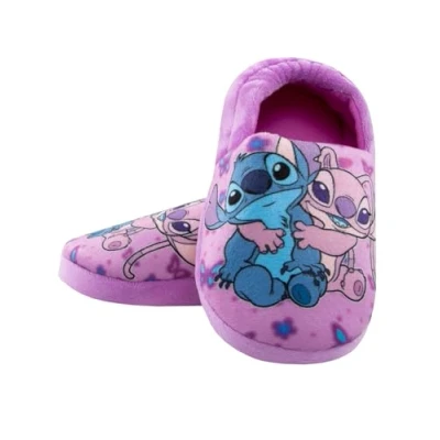 Abbildung von Disney Hausschuhe Stitch Lilo Und Kinder Mädchen Für Kindergarten Lila 26