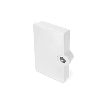 Abbildung von DIGITUS FTTH Outdoor Distributions Box für 2x SC/Simplex oder LC/Duplex IP65 Schutzklasse 2 PG13,5 Kabeleingänge abschließbar integrierter Spleißhalter Grau