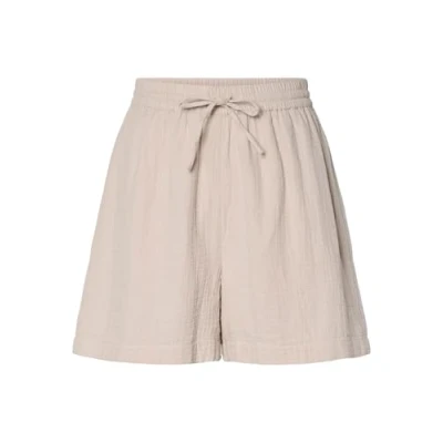 Abbildung von Pieces Pcsastina Shorts, Damen, Größe: Medium, Silver gray