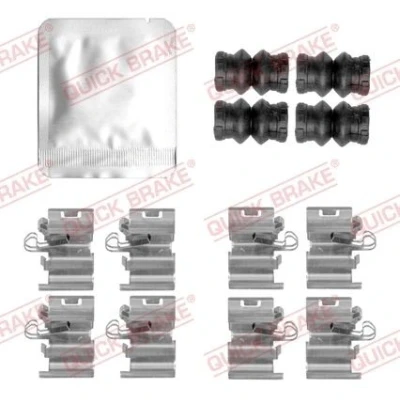 Abbildung von QUICK BRAKE 109 0168 Zubehörsatz, Scheibenbremsbelag LANCIA: Voyager, FIAT: Freemont