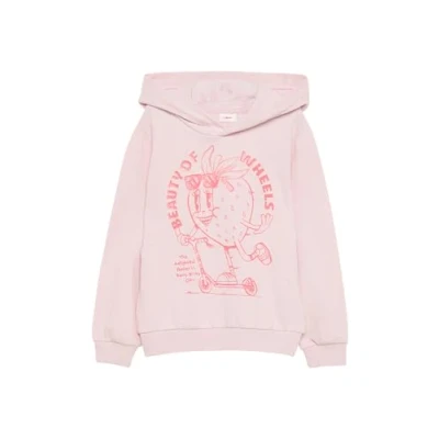 Abbildung von s.Oliver Kapuzenpullover für Kinder, Größe: 92/98, Perlmuttrosa