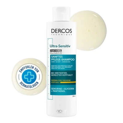 Abbildung von Vichy Dercos Technique Ultra Soothing Shampoo 200 ml