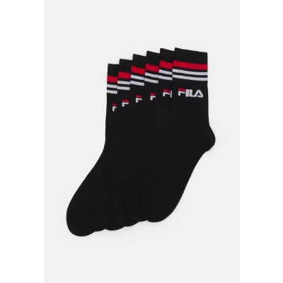 Abbildung von Fila Lifestyle 6 PACK Socken, Größe: 43 46, Black