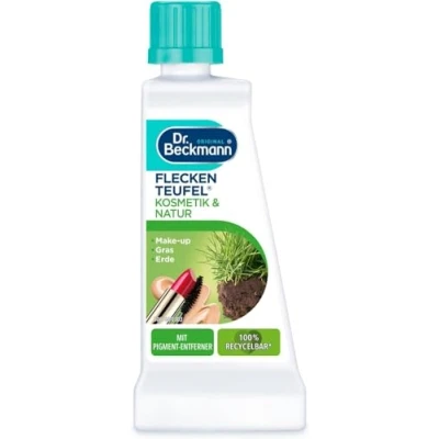 Abbildung von Dr. Beckmann Fleckenteufel Natur &amp; Kosmetik Spezialfleckentferner gegen Grasflecken, Erde und Make up 50 ml