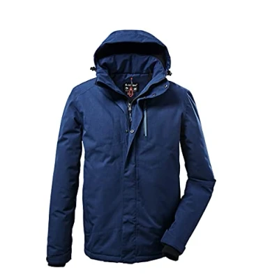 Abbildung von Killtec Herren Kow 161 Mn Jacket Funktionsjacke mit abzippbarer Kapuze, dunkelpetrol, XL EU