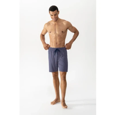 Abbildung von MEY HOSE Serie TIE Minimal Nachtwäsche Hose, Herren, Größe: Small, Neptune