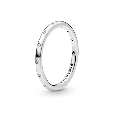 Abbildung von PANDORA Damen Ring Tröpfchen Silber 190945CZ 50