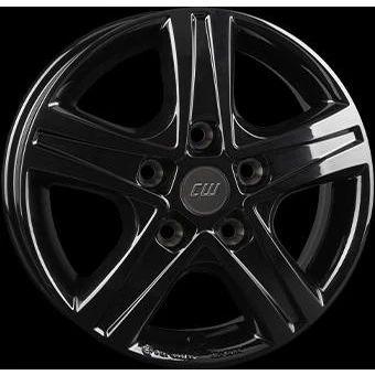 Abbildung von BORBET 5 loch 16Zoll 114mm Alufelge CWD Schwarz glänzend 495924 Felge