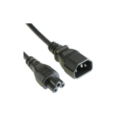 Abbildung von LINK ACCESSORI lk10038 1.8 m Kupplung C14 Koppler C5 schwarz Kabel Elektrische Cables elektrischen (schwarz, männlich/weiblich, 1,8 m, C14, C5, recht)