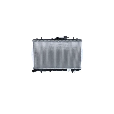 Abbildung von NRF 53260 Kühler, Motorkühlung Aluminium 603 335 18 mit Anbauteilen Kühlrippen gelötet