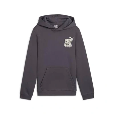 Abbildung von PUMA ESS+ MID 90s Hoodie FL B, Jungen Schweiß, Galactic Gray, 681877