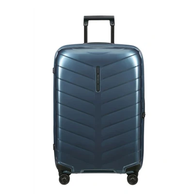 Abbildung von Samsonite Attrix Spinner 69/25 Steel Blue Koffer mit 4 Rollen Weichgepäck