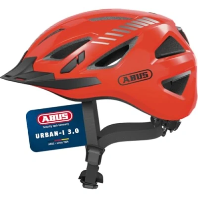 Abbildung von ABUS Unisex Fahrradhelm, Orange (Signal Orange), XL (61 65 cm)