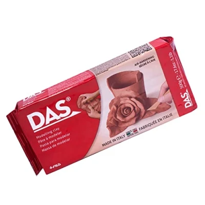 Abbildung von DAS 3871 00 Lufthärtende Modelliermasse, 500 g, terracotta