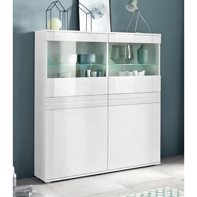 Abbildung von borchardt Möbel Vitrine »Florenz« Höhe 125 cm