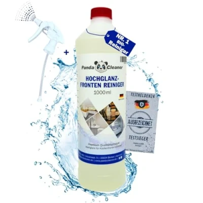 Abbildung von PandaCleaner Küchenfronten Reiniger 1000ml Premium Konzentrat Hochglanzreiniger Für Bad &amp; Küche Hochglanzmöbel