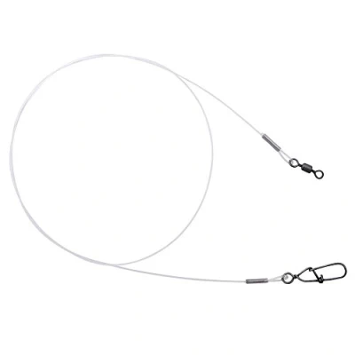 Abbildung von Spro Fluorocarbon Vorfach &#039;Matt Black&#039; 25cm 0,45mm (15kg) Raubfisch Vorfächer