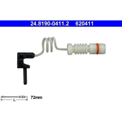 Abbildung von ATE 24.8190 0411.2 Verschleißanzeige MERCEDES BENZ: G Class Off Road, ML