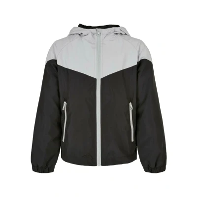 Abbildung von Urban Classics Windrunner Softshelljacke für Kinder, Größe: 122/128, Asphalt black