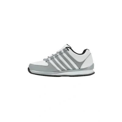Abbildung von K SWISS Sneaker low, Herren, Größe: 44.5, White ultimate grey metallic silver Schuhe