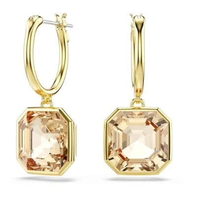 Abbildung von Swarovski Damen Ohrringe Transparent/Gold 5731148