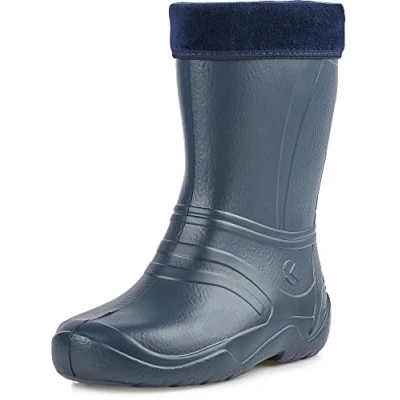 Abbildung von Ladeheid Damen leichte Eva Gummistiefel KL033 (Dunkelblau, 36 EU)