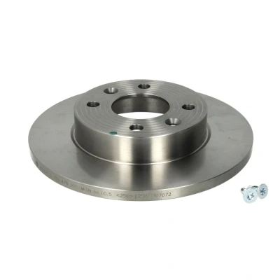 Abbildung von BOSCH 0 986 478 105 Bremsscheibe 237,8 11,9 6 100 voll geölt mit Schrauben RENAULT: CLIO 2, TWINGO 1, MEGANE 1