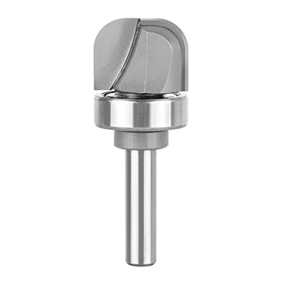 Abbildung von SpeTool Schüssel &amp; Tablettfräser Hohlkehlfräser 8mm Schaft Tablett Vorlage Fräser Bit Modell Nutfräser 24mm Schnittdurchmesser 2 Flöte Holz für Oberfräse Holzbearbeitung Werkzeug