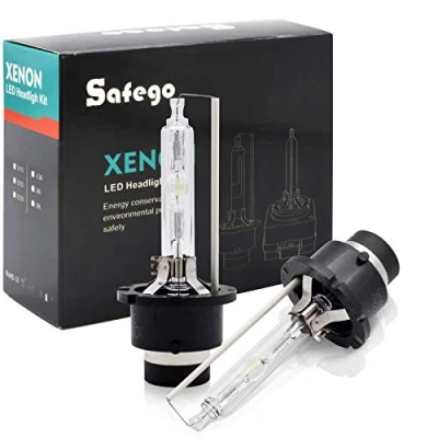 Abbildung von Safego 2x D2S 6000K HID Xenon Brenner Lampe Wei Entladungslampe ERSATZLAMPE BULBS Birne Birnen XBA35 6K T