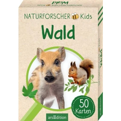 Abbildung von Naturforscher Kids Wald: 50 Karten Heimische Arten erkennen und bestimmen