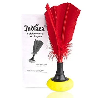 Abbildung von Indiaca Turnier Ball Offiziele für Profis Peteca Spiel Handschlagball Indiaka