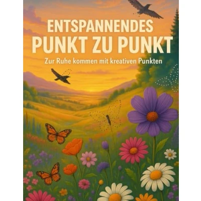 Abbildung von Entspannendes Punkt zu Punkt: Großdruck Beruhigende und Herausfordernde Rätsel für Erwachsene, Senioren, Jugendliche Kinder