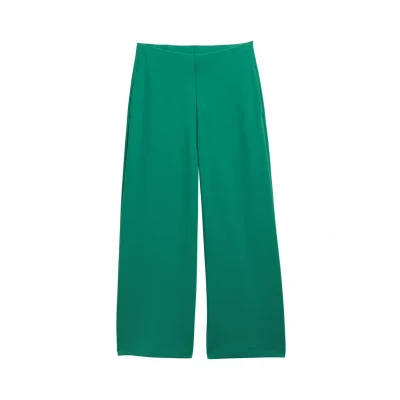 Abbildung von TOM Tailor Denim EASY Culotte Stoffhose, Damen, Größe: Large, Luscious pine green