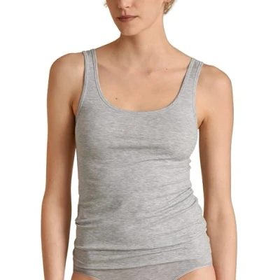 Abbildung von CALIDA Natural Comfort Tank Top Damen, mit Rundhals Ausschnitt