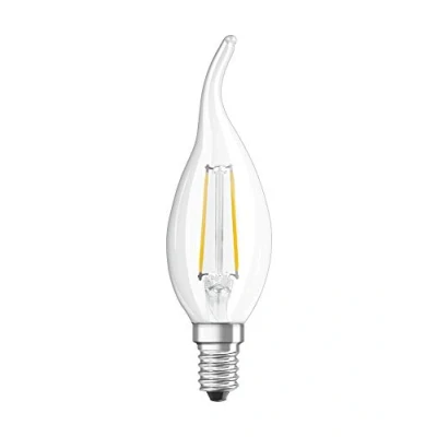 Abbildung von OSRAM LED Kerzenlampe E14 4W 2.700K Windstoß