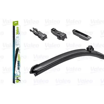 Abbildung von Scheibenwischer Valeo Hydroconnect 578514 650mm vorne Rahmenlos Hakenbefestigung, Top Lock, Stiftbefestigung PEUGEOT: 508 I SW, 308 Hatchback