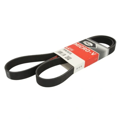 Abbildung von GATES 7PK1515 Keilrippenriemen 1515 7 Polyester, EPDM (Ethylen Propylen Dien Kautschuk) RoadMax Value Line TOYOTA: HILUX 3 Pritsche/Fahrgestell (KUN1