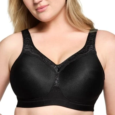 Abbildung von Glamorise Große Größen Plusgröße Nahtloser MagicLift Alltags BH ohne Bügel Nr. 1007
