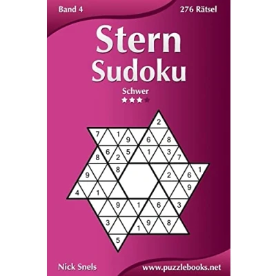 Abbildung von Stern Sudoku Schwer Band 4 276 Rätsel