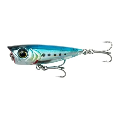 Abbildung von Savage Gear Micro Popper Mirror Ayu 4.3cm (3g) Oberflächenköder