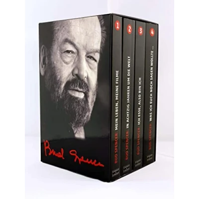 Abbildung von Bud SPENCER: Alle vier Spencer Paperbacks im Schuber: Mein Leben, meine Filme; In achtzig Jahren um die Welt; ich esse, also bin ich; Was Euch noch sagen wollte ...
