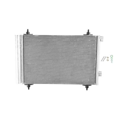 Abbildung von NRF EASY FIT 35611 Klimakondensator mit Trockner, Dichtring 14,4 11 Aluminium 525 PEUGEOT: 307 SW, 308 I Hatchback, SW