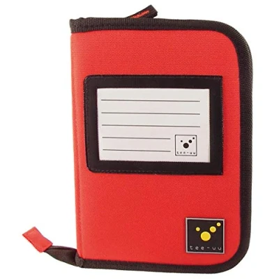 Abbildung von tee uu DRIVE Organizer DIN A6 (rot und schwarz) (rot)