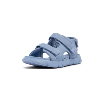 Abbildung von Camper Jungen Unisex Kinder Oruga K800532 2 Strap Sandal, Blau 007, 32 EU