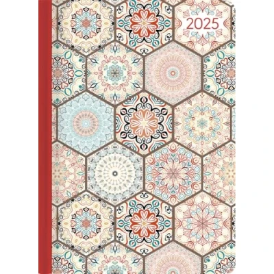 Abbildung von Alpha Edition Ladytimer Oriental Pattern 2025 Taschenkalender, 10x15,2cm, Kalender mit 192 Seiten, Notizmöglichkeiten nach jedem Tag, Wochenübersicht auf 2 Seiten und internationales Kalendarium