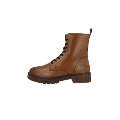 Abbildung von s.Oliver Stiefelette Schnürstiefelette Cognac (52520343305), Damen, Größe: 38, (5 25203 43 305) Schuhe