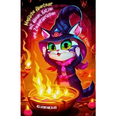 Abbildung von Magische Abenteuer mit Hexen, Katzen und Zaubersprüchen für Kinder: Zauberbuch über weiße Magie Hexerei Entdecke Verzauberte Geschichten ... (Hexenbuch Kinder)