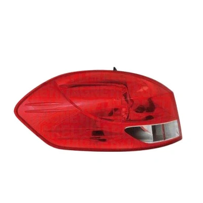 Abbildung von MAGNETI MARELLI 712202401120 Rückleuchte links PY21W, P21/5W mit Lampenträger RENAULT: Clio III Grandtour