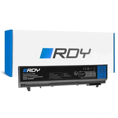Abbildung von RDY Laptop Akku PT434 W1193 4M529 NM631 KY477 Notebook Batterie für Dell Latitude E6400 E6410 E6500 E6510 PP30L PP27LA PP30LA Precision M2400 M4400 M4500 (Kapazität: 4000 mAh 11.1V)