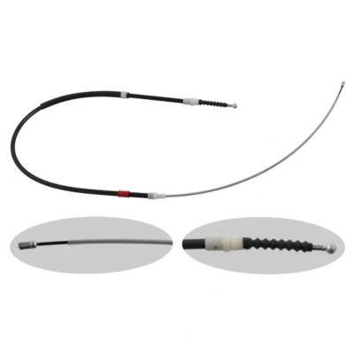 Abbildung von FEBI BILSTEIN 30766 Handbremsseil hinten links, rechts 1570 VOLKSWAGEN: Touran I
